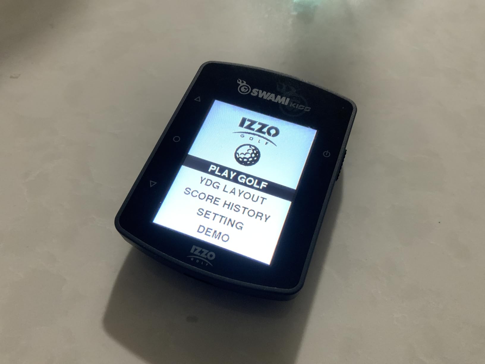 Swami KISS 2.0 Handheld Golf GPS Ragnefinder with Integrated Magnets - Blue customer photo 2
