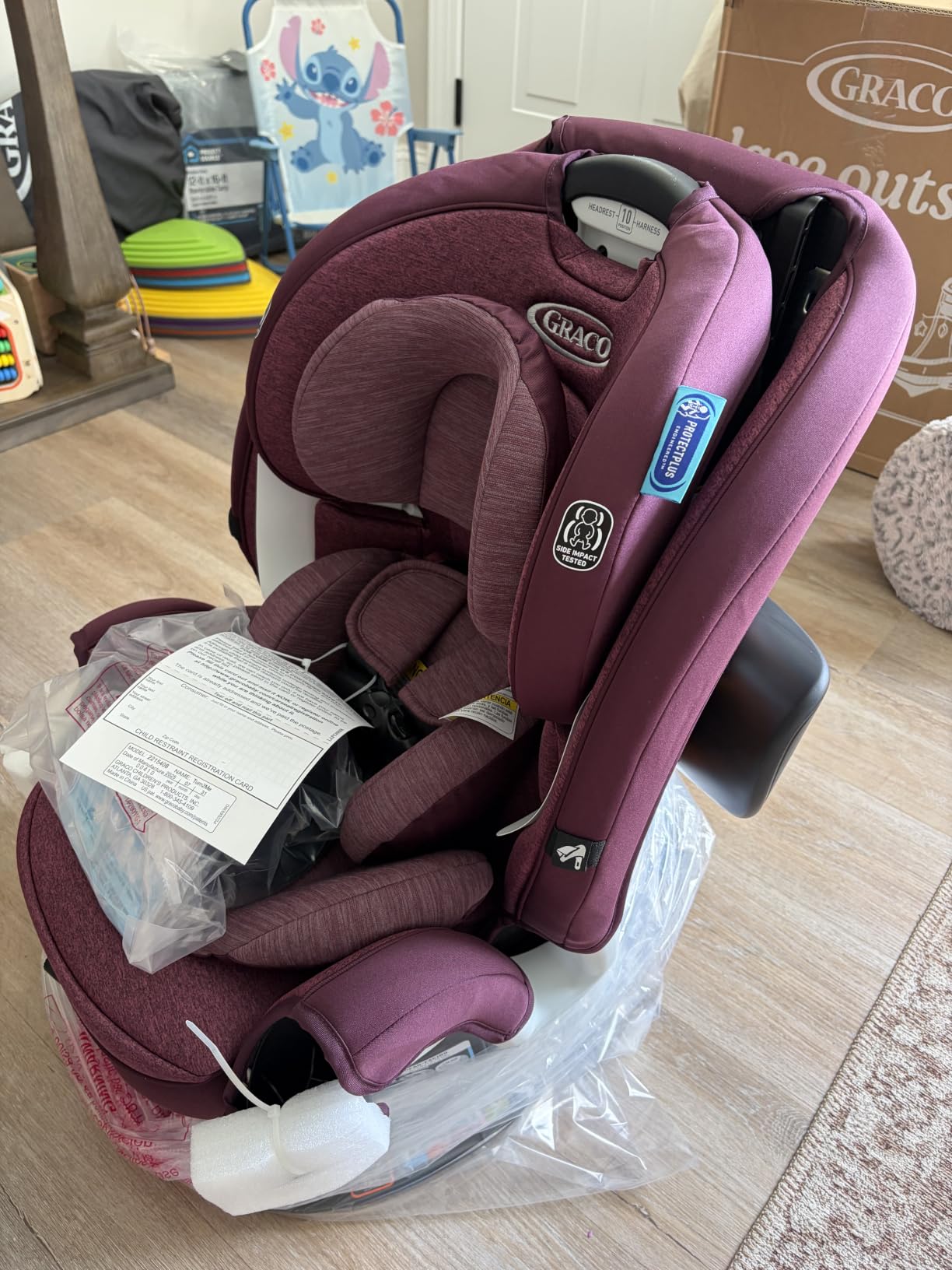 Graco Turn2Me 3-in-1 Rotating Convertible Car Seat, Cambridge customer photo 2