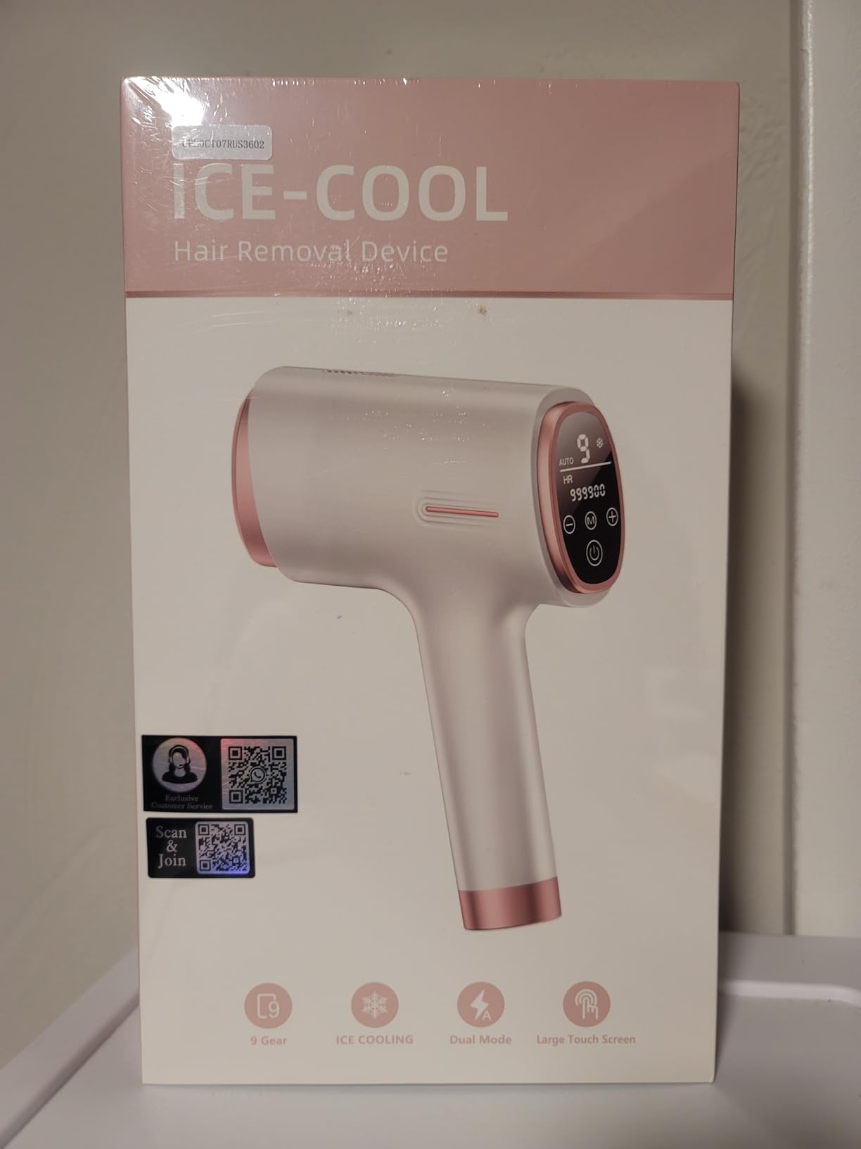 Ubroo IPL Laser Hair Removal Device, 2026 Home Cooling IPL, Gift for Women customer photo 1