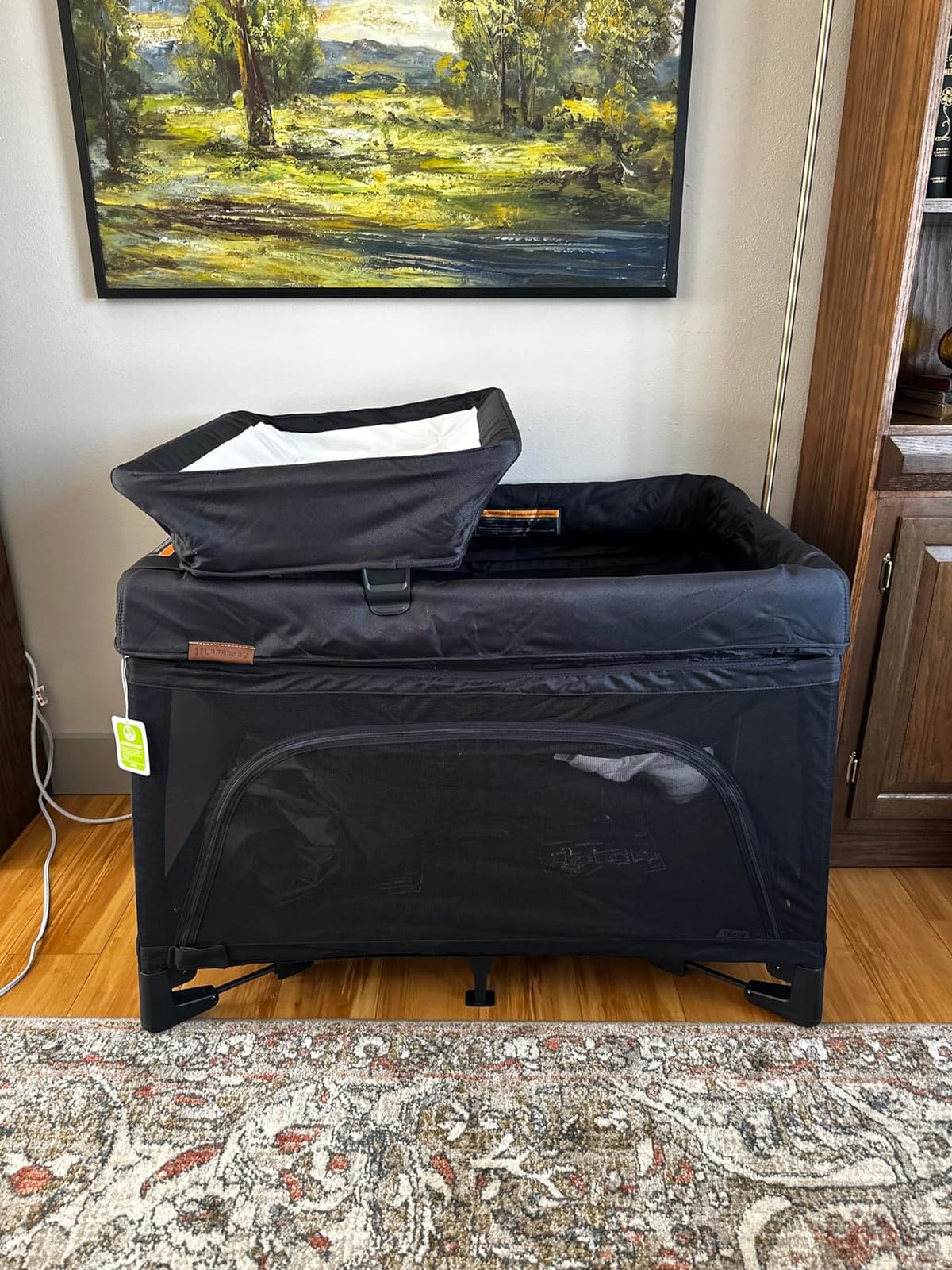 UPPAbaby Remi 3-in-1 Portable Playard, Bassinet & Travel Crib - Wells customer photo 1