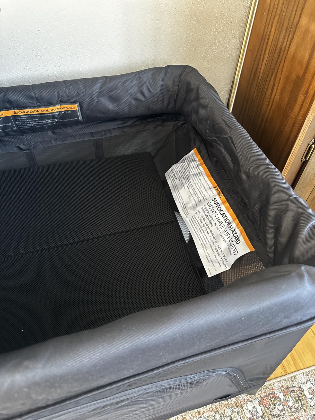 UPPAbaby Remi 3-in-1 Portable Playard, Bassinet & Travel Crib - Wells customer photo 2