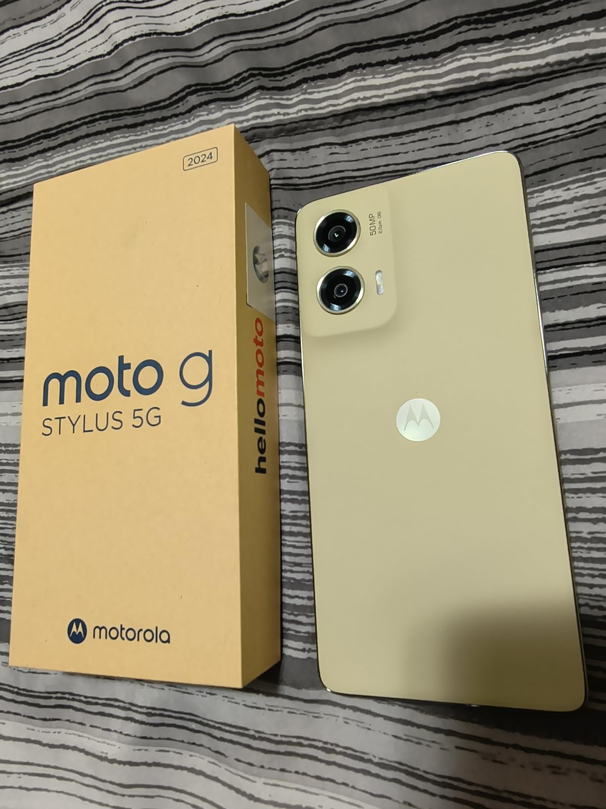 Motorola Moto G Stylus - 2025 | Unlocked | Made for US 8/256GB | 50MP Camera | Pantone Gibraltar Sea customer photo 2