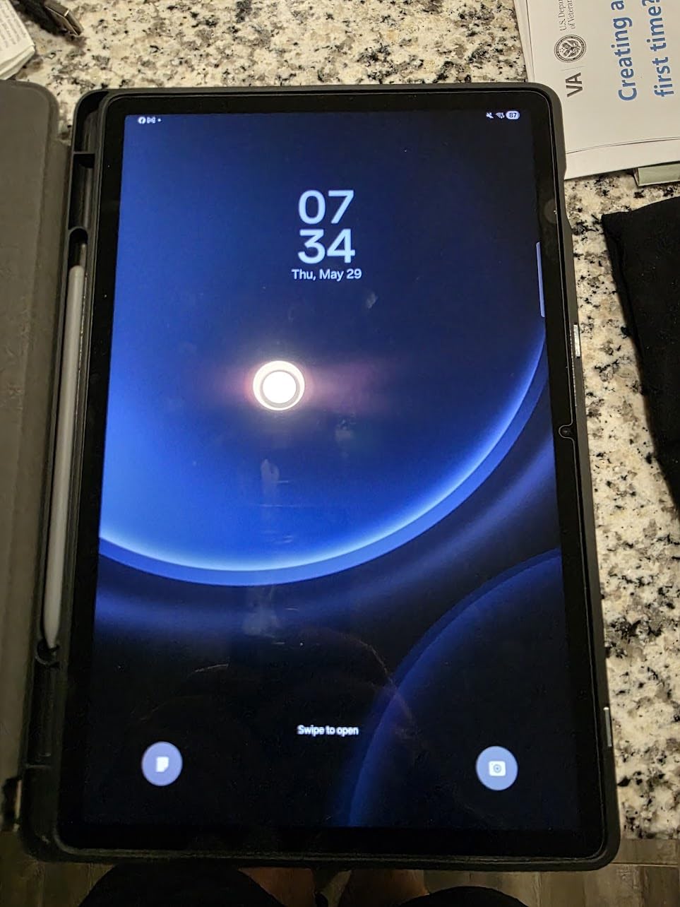 SAMSUNG Galaxy Tab S9 FE+ Plus Android Tablet (12.4” Touchscreen, 8GB RAM, 256GB Storage, Long Battery Life, S Pen, 1 Front Camera + 2 Rear Cameras, Lightweight Durable Design) SM-X610 customer photo 1