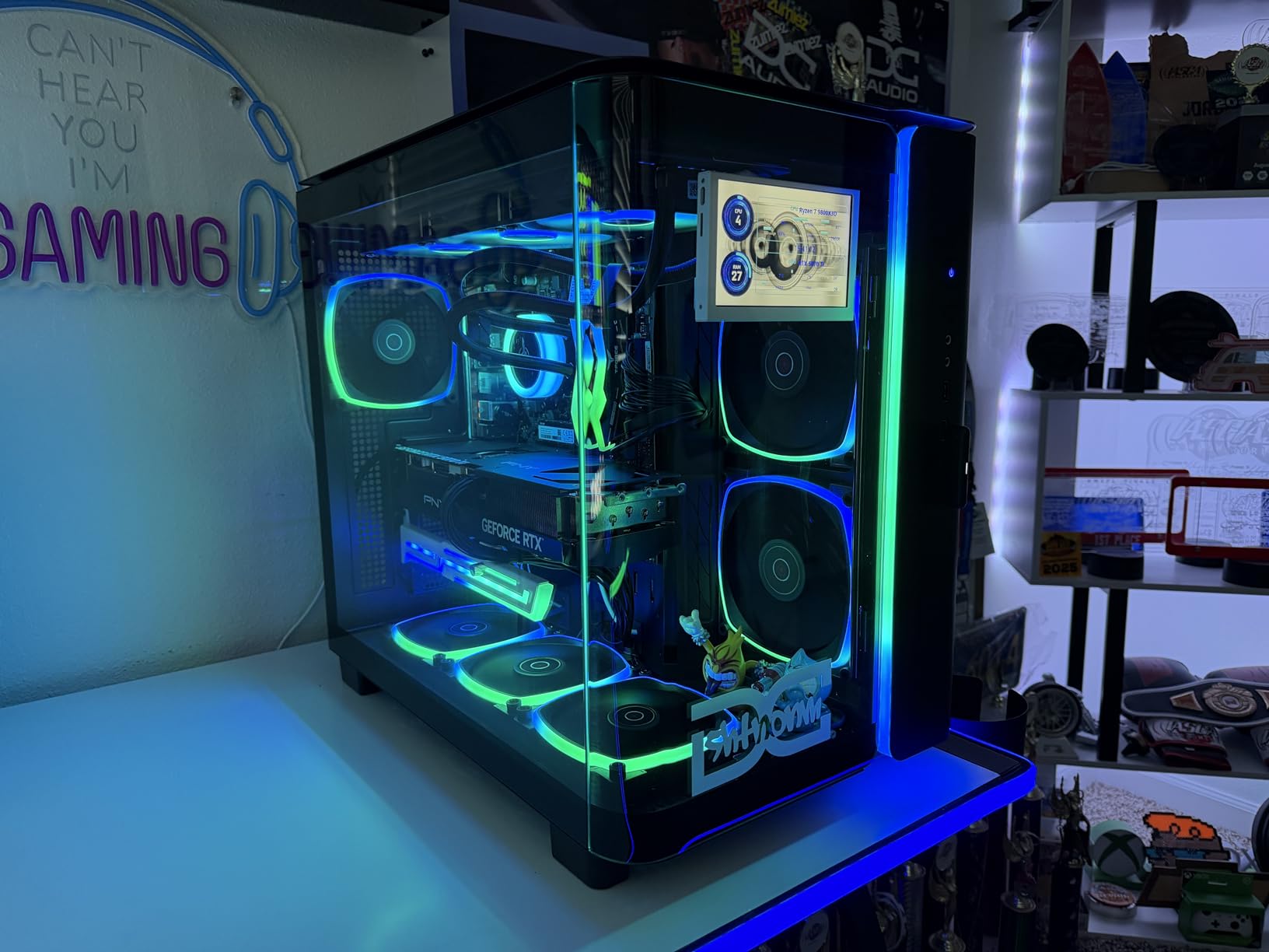 Skytech Gaming PC Desktop, Ryzen 7 9800X3D, RTX 5070 Ti, 32GB RAM, 2TB SSD customer photo 1