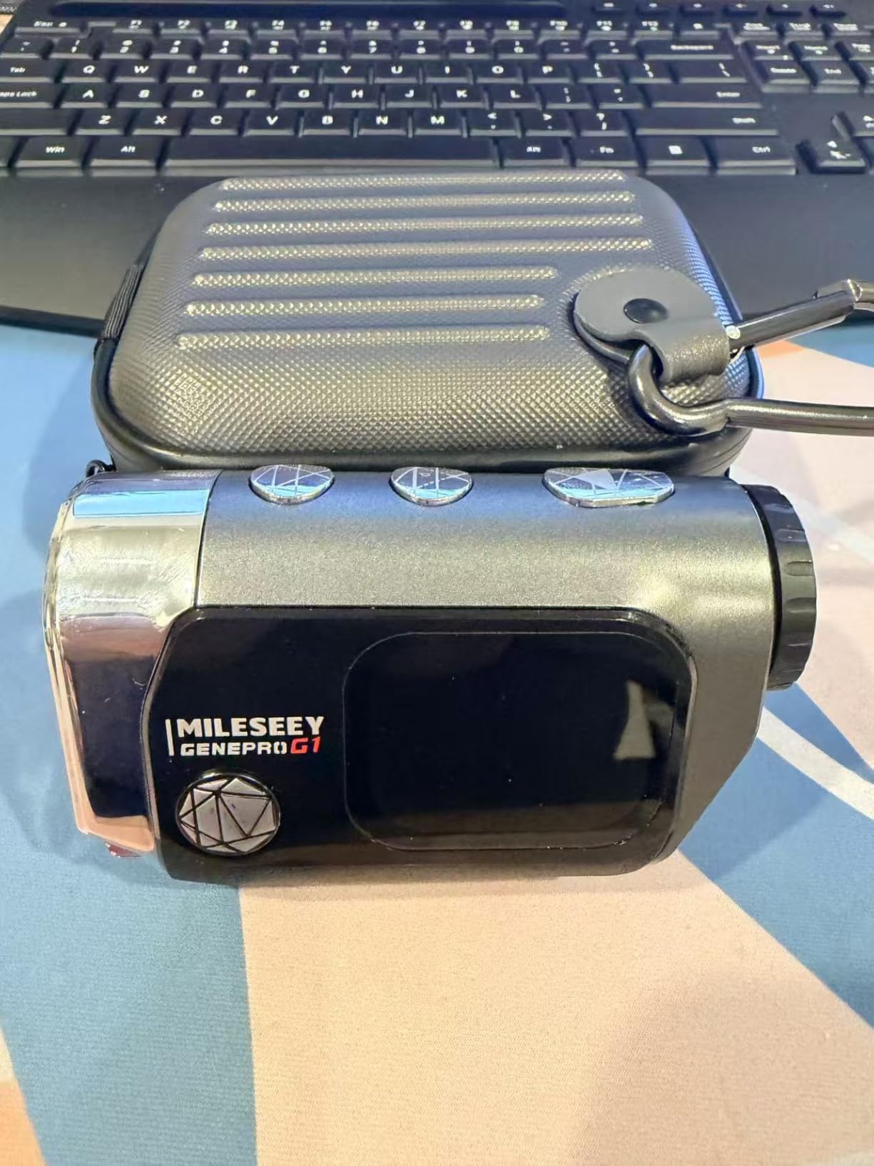 MILESEEY G1 Touchscreen & GPS Rangefinder with 43000+ Built-in Golf Courses customer photo 1