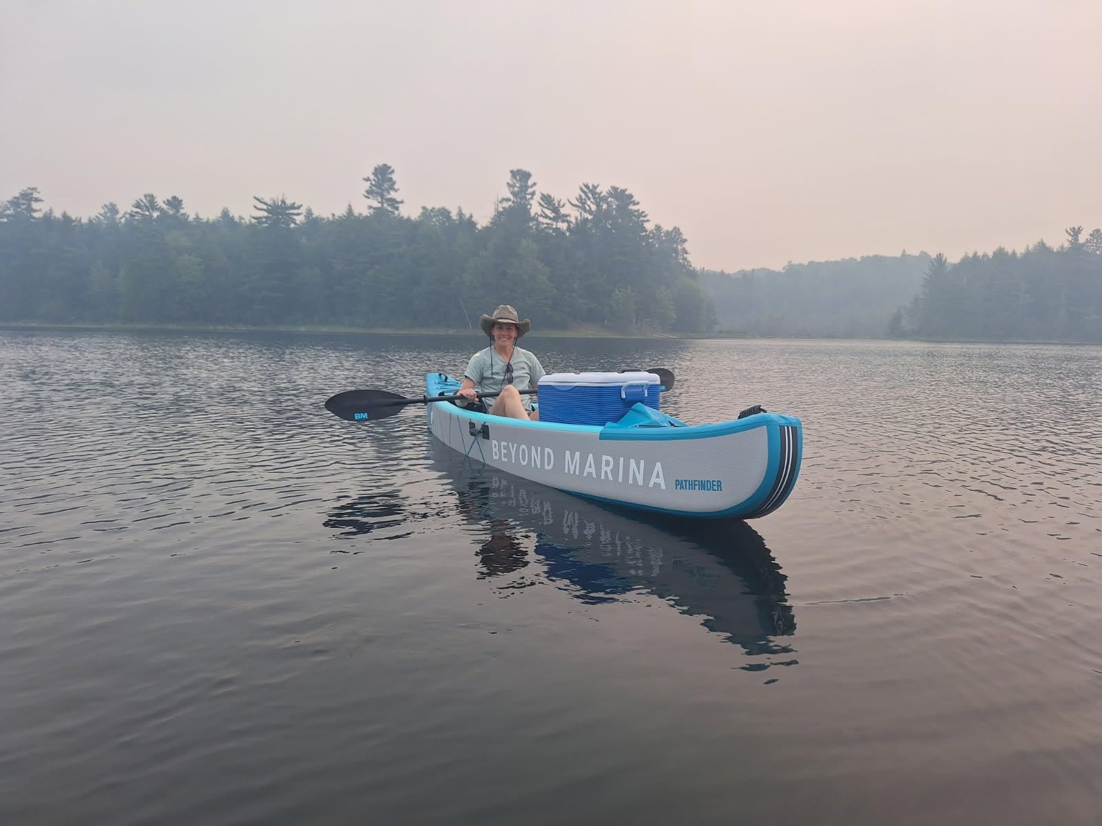 BEYOND MARINA Inflatable Kayak 1/2/3 Person Adult- Full Drop Stitch Kayak customer photo 1