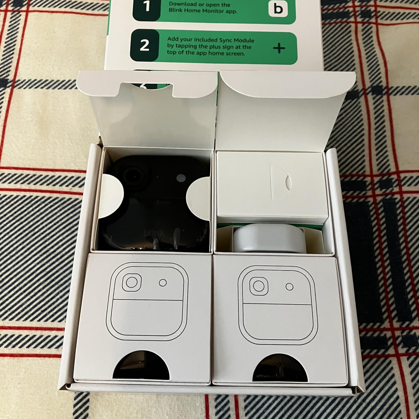 Blink Outdoor 2K+ (newest model) — Wireless smart security camera, 2K video resolution, enhanced audio, two-year battery. Required Sync Module not included — Add-On (Black) customer photo 2