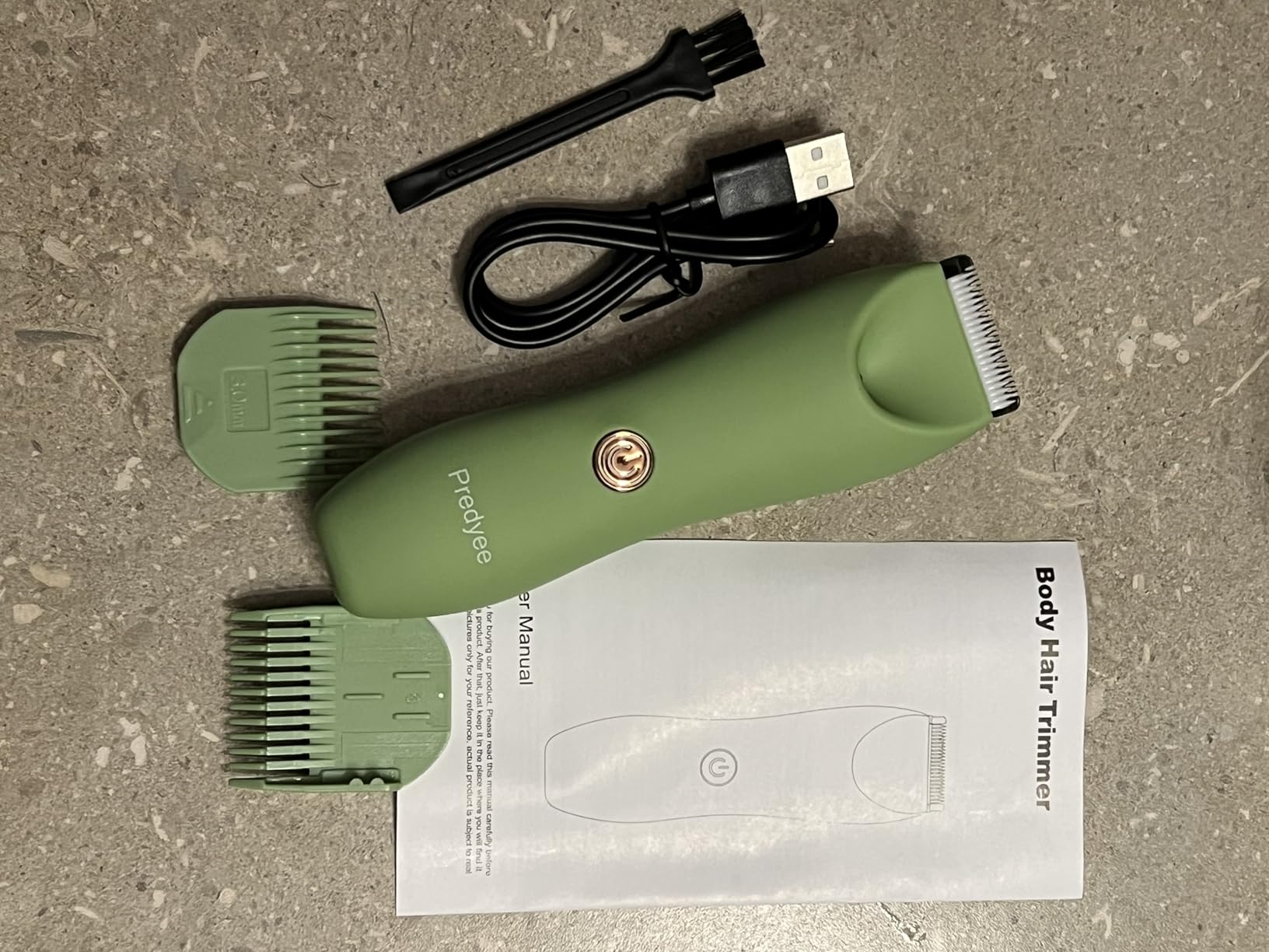 Bikini Trimmer for Women, Body Hair Trimmer for Sensitive Skin, Electric Groomer for Legs, Underarms and Groin, IPX7 Waterproof, USB-C Rechargeable with LED Light and Travel Lock, 120 Min Runtime customer photo 1