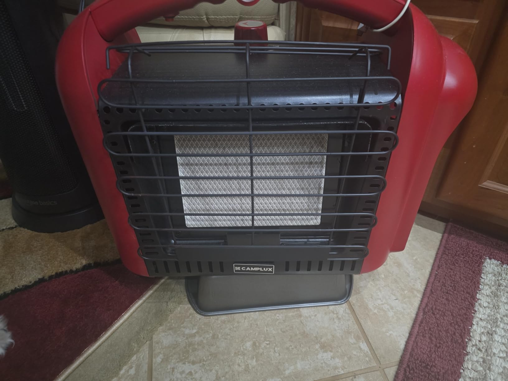 CAMPLUX Portable Propane Heater 8500 BTU, 2 Heating Modes Tabletop Outdoor Heater for Camping, Patio, and Outdoor Gatherings with ODS & Tip-Over Protection, 4.2lbs Ultra Light with Storage Bag customer photo 2