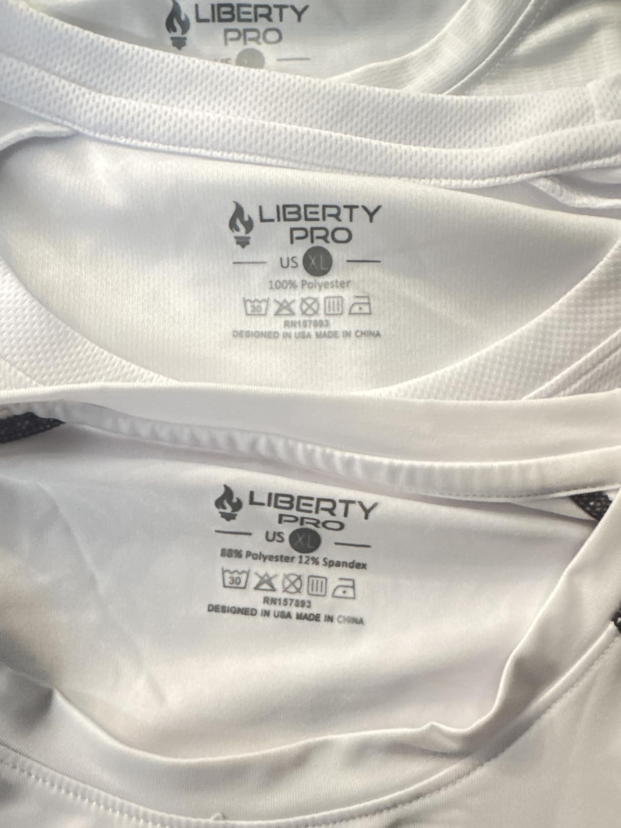 Liberty Imports 5 Pack Men's Active Quick Dry Crew Neck T Shirts customer photo 2