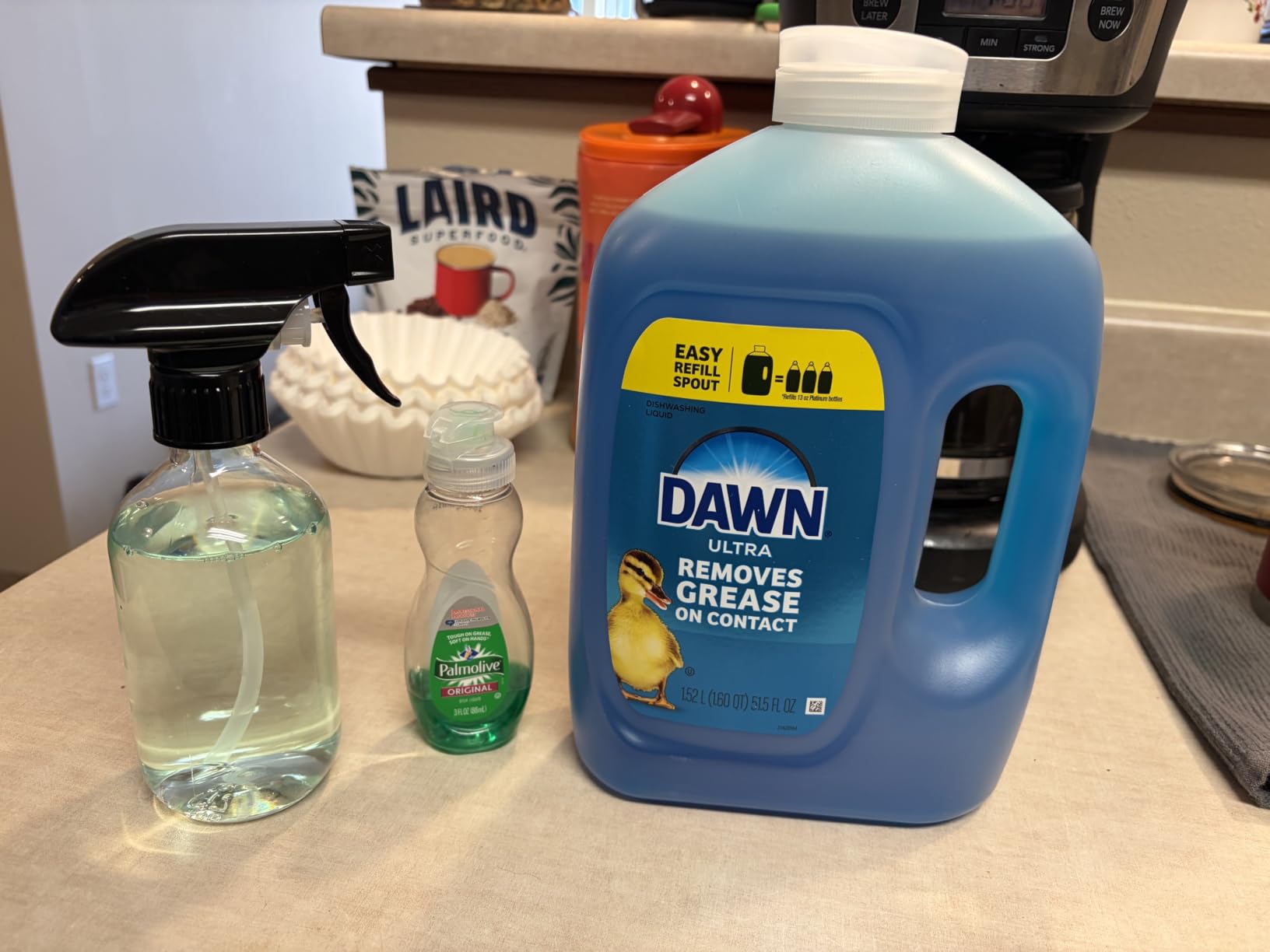 Dawn Ultra Dish Soap Refill Jug, Large Size Original Blue Liquid Dishwashing Detergent, Powerful Dish Soap for Grease, 51.5 oz customer photo 2