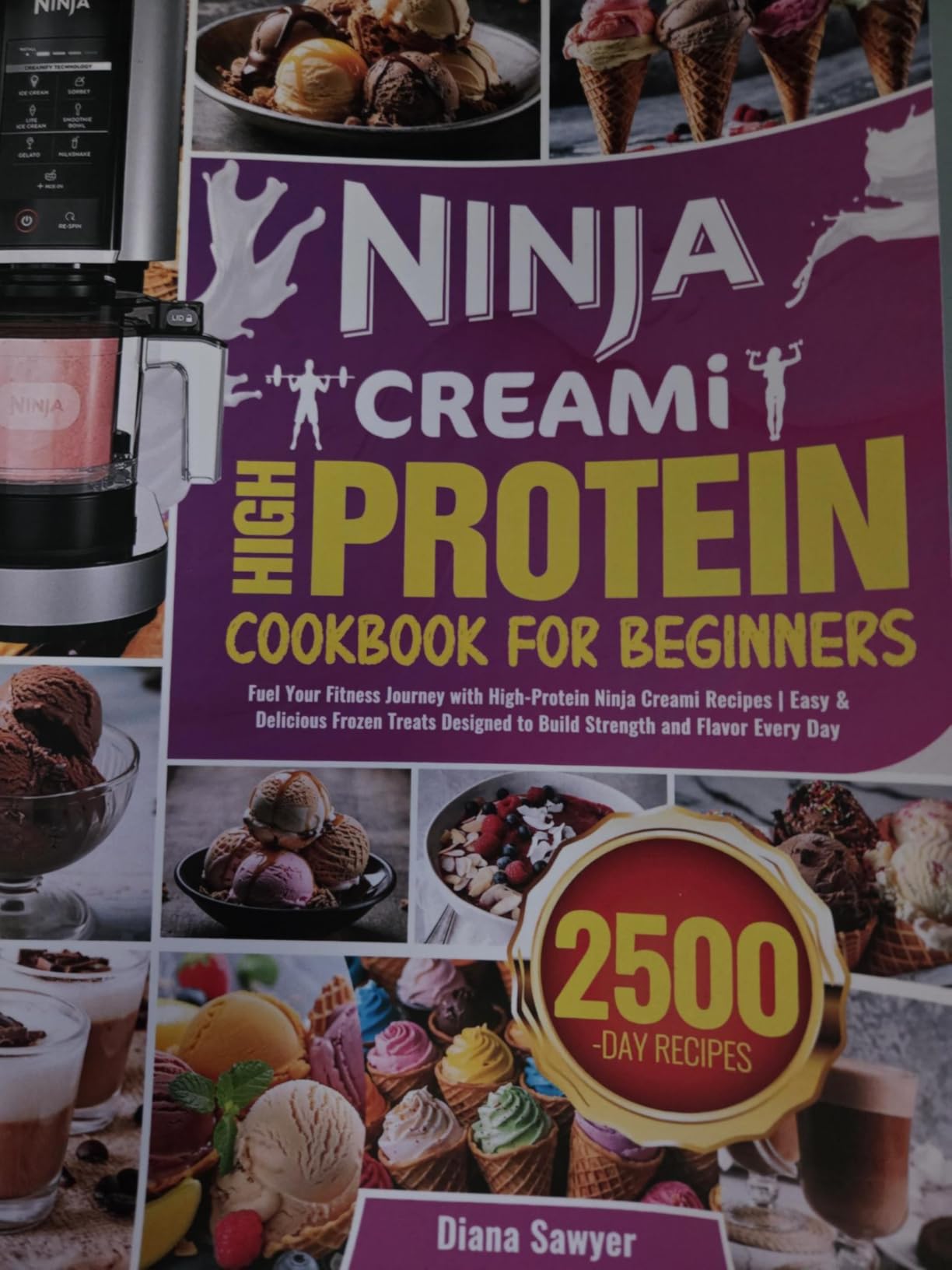 Ninja CREAMi High Protein Cookbook for Beginners: Fuel Your Fitness Journey with High-Protein Ninja Creami Recipes | Easy & Delicious Frozen Treats Designed to Build Strength and Flavor Every Day customer photo 2