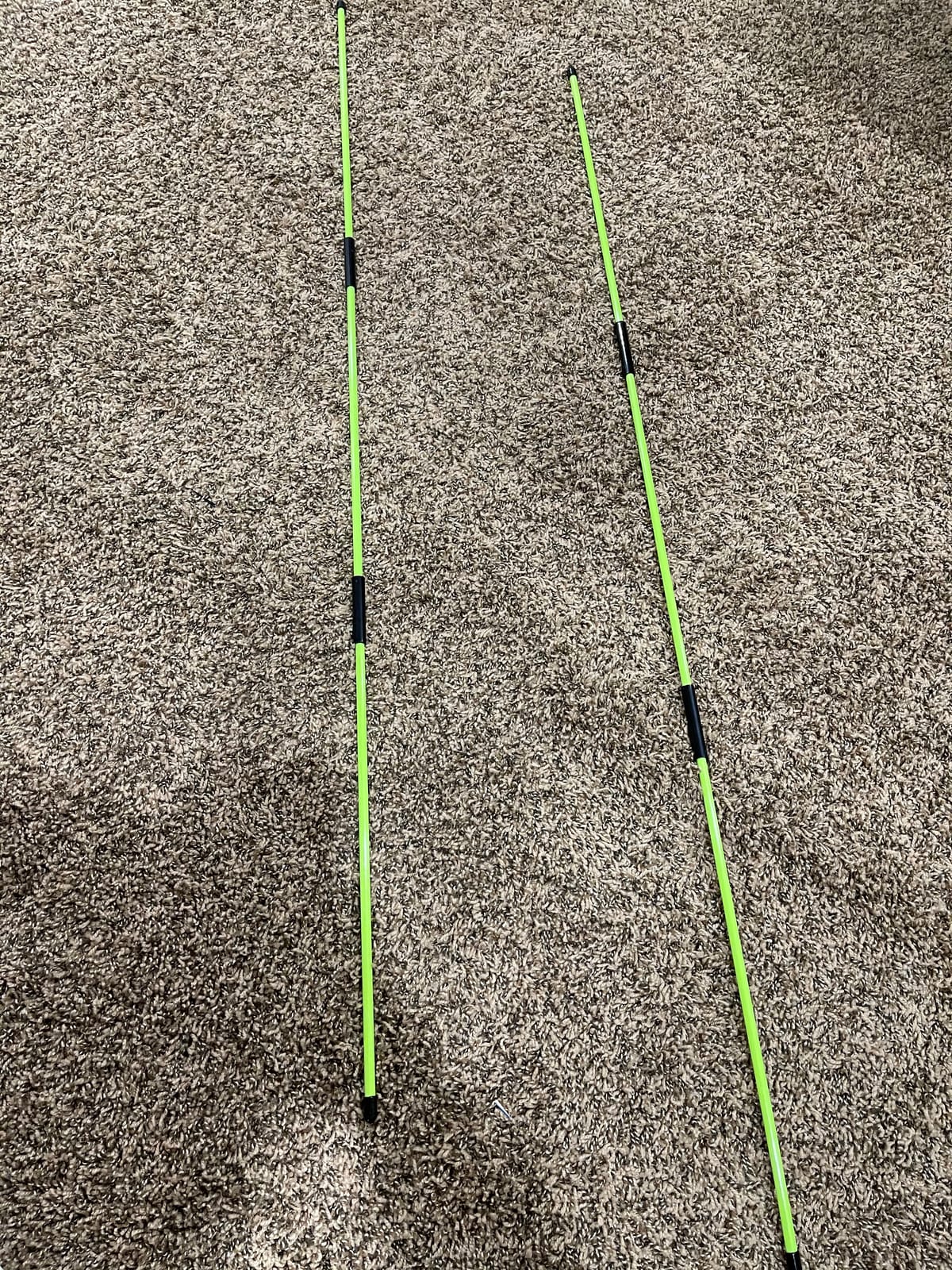 Golf Alignment Sticks Holder - Golf Sticks Alignment with Angle Plate Aid Golf Alignment Rods for Aiming, Putting, Full Swing Trainer, Posture Corrector Golf Training aid customer photo 2