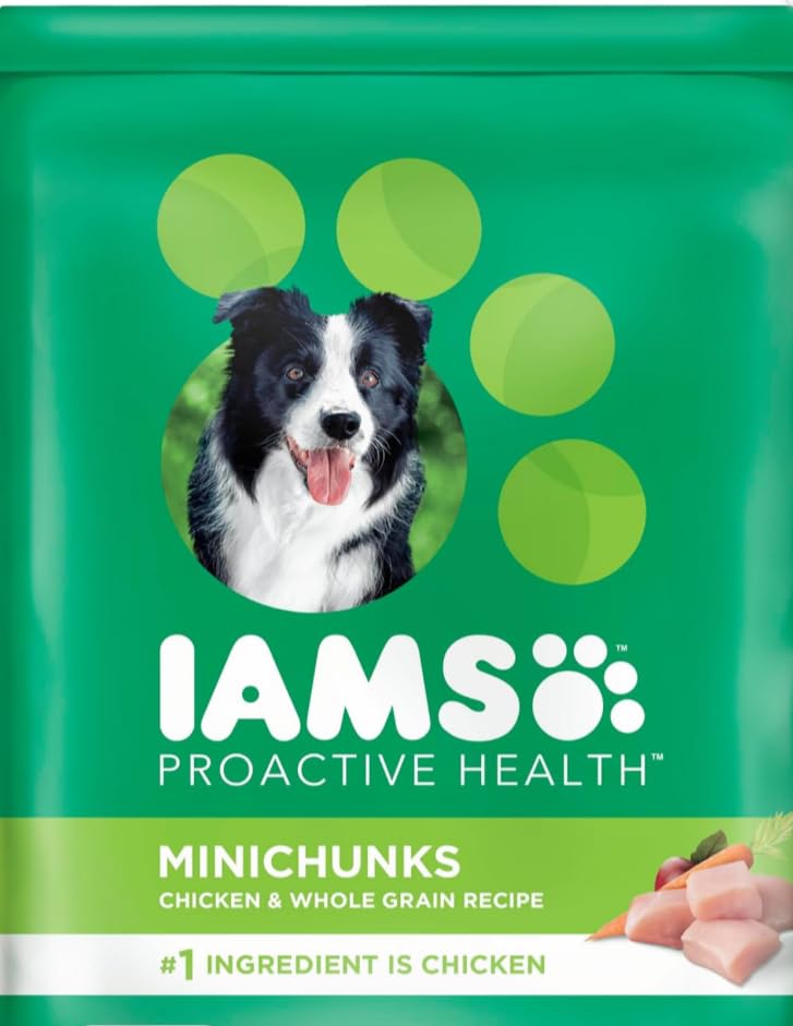 IAMS Proactive Health Adult Minichunks Dry Dog Food, Chicken, 5 lb customer photo 1