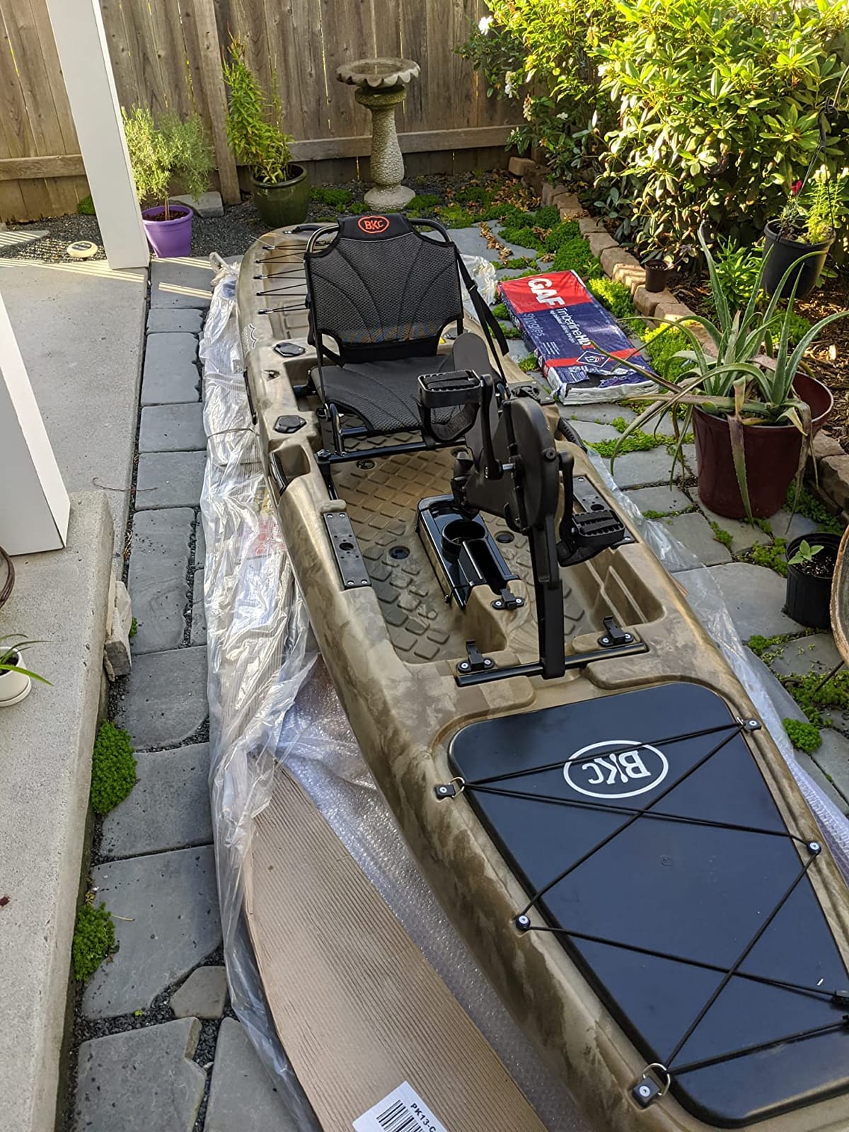 BKC Brooklyn 12.5 Pro Pedal Fishing Kayak, Propeller Drive customer photo 2