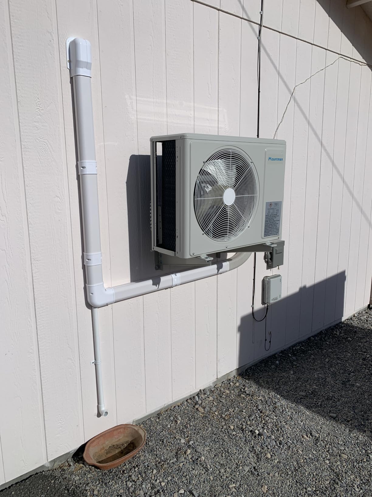 Mountman 12000BTU Mini Split AC/Heating System, 19SEER2 230V Energy Efficient Mini Split Air Conditioner with Heat Pump, Cools Up to 750sq.ft, Ductless Inverter AC Unit with Pre-Charged Condenser customer photo 1