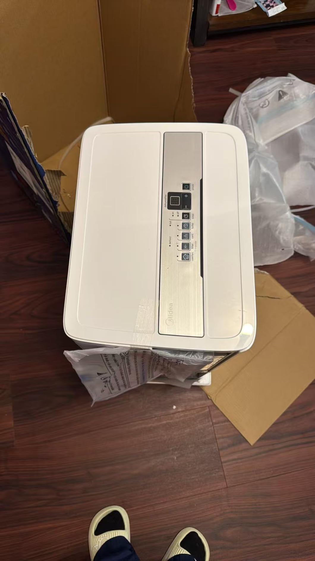 Midea 50 Pint Dehumidifier for Basement, 4,500 Sq. Ft, Energy star customer photo 1