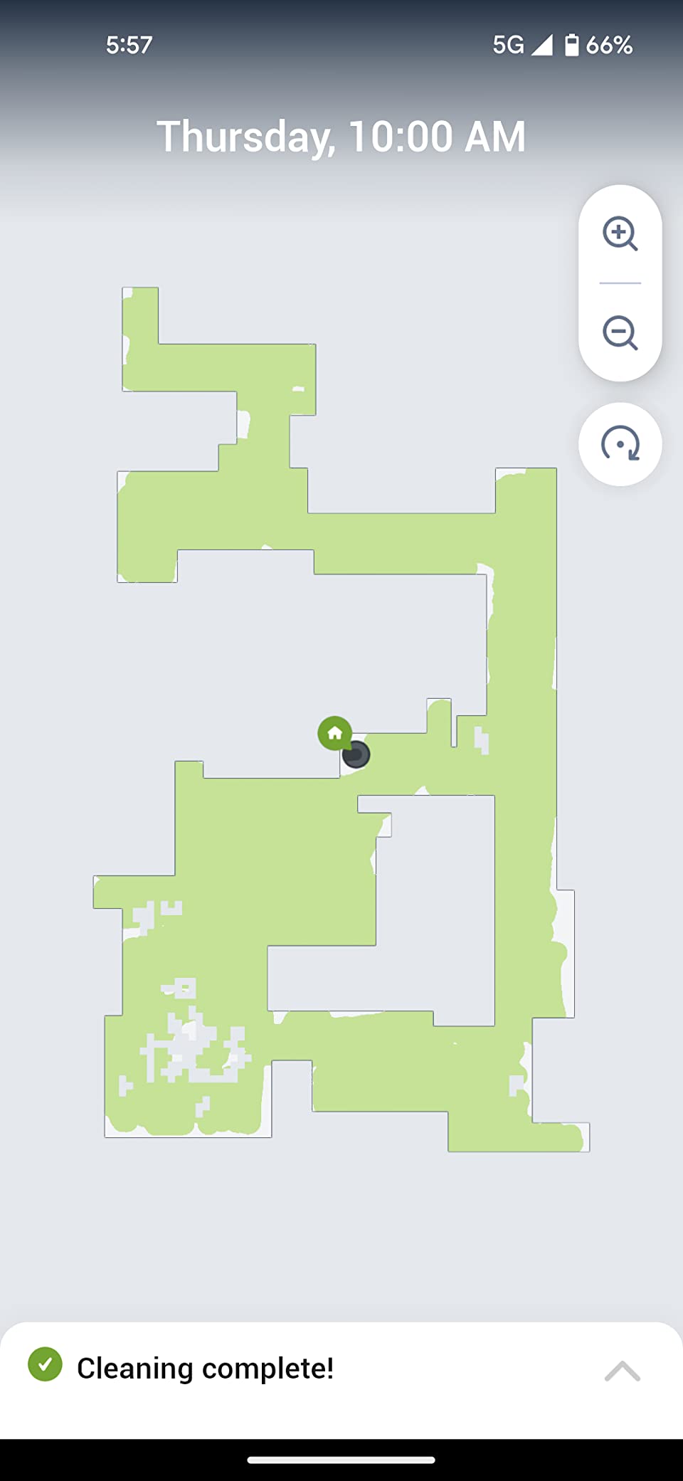 iRobot Roomba 105X Combo Robot Vacuum & Mop with AutoEmpty Dock, Self‑Emptying for Up to 75 Days, 70× Power‑Lifting Suction, Smart LiDAR Mapping, App & Voice Control, Ideal for Homes with Pets & Kids customer photo 2