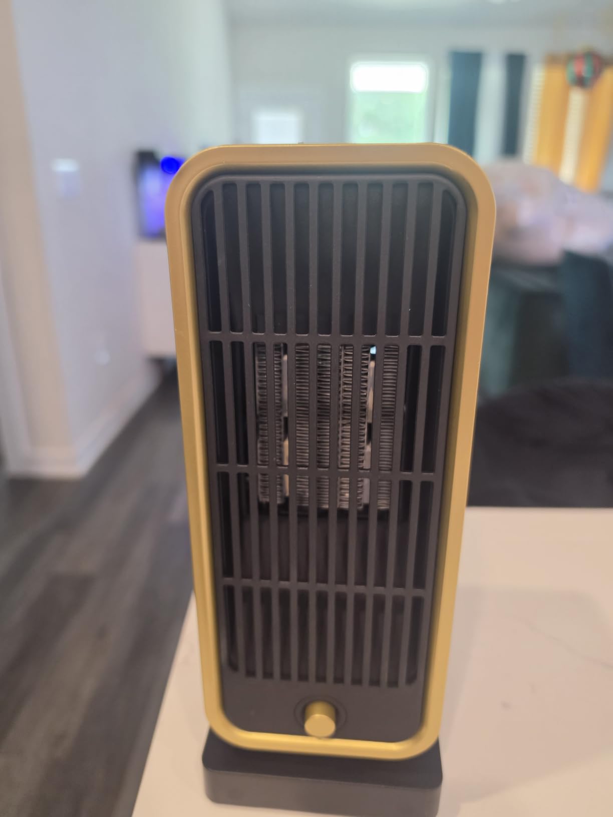 Omber 7000W Electric Garage Heater, 240V Graphene Heating, Hardwired, Yello customer photo 1