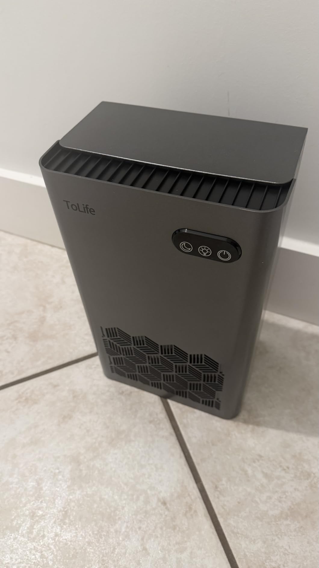 ToLife Dehumidifier, 1000 Sq Ft 95 oz Tank with Sleep Mode, Auto Shutoff customer photo 1