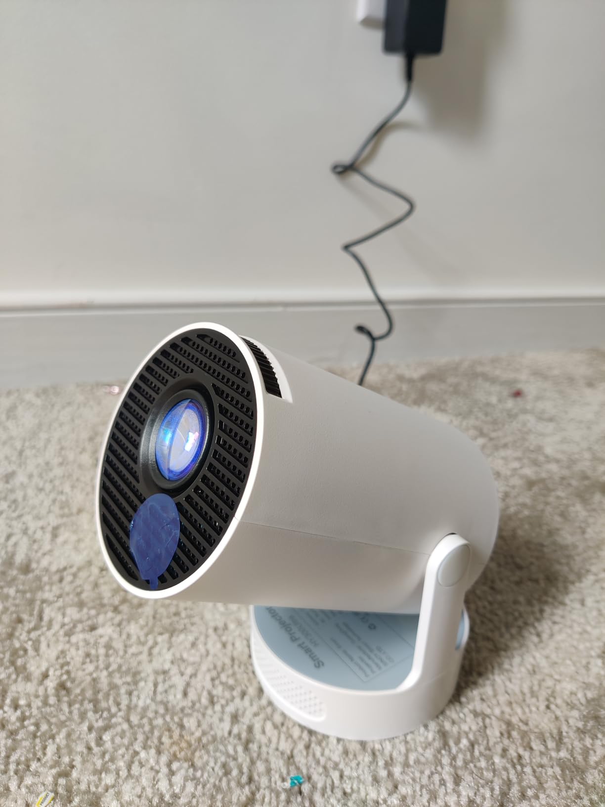 Mini Projector with WiFi 6 and BT 5.4, Built-in Apps 2026 Upgraded customer photo 1