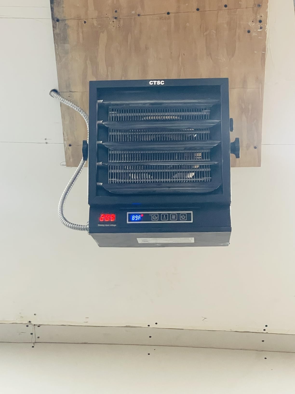 CTSC 10000W Garage Heater Electric, 240V Fan-Forced Ceiling Mount Heater customer photo 1