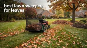 best lawn sweepers for leaves
