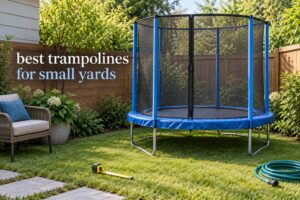 best trampolines for small yards