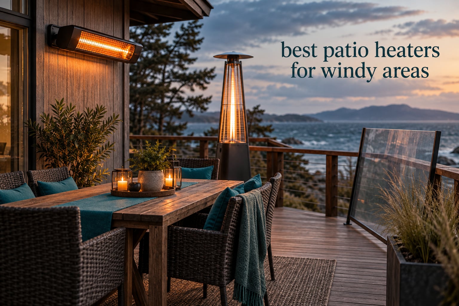 best patio heaters for windy areas