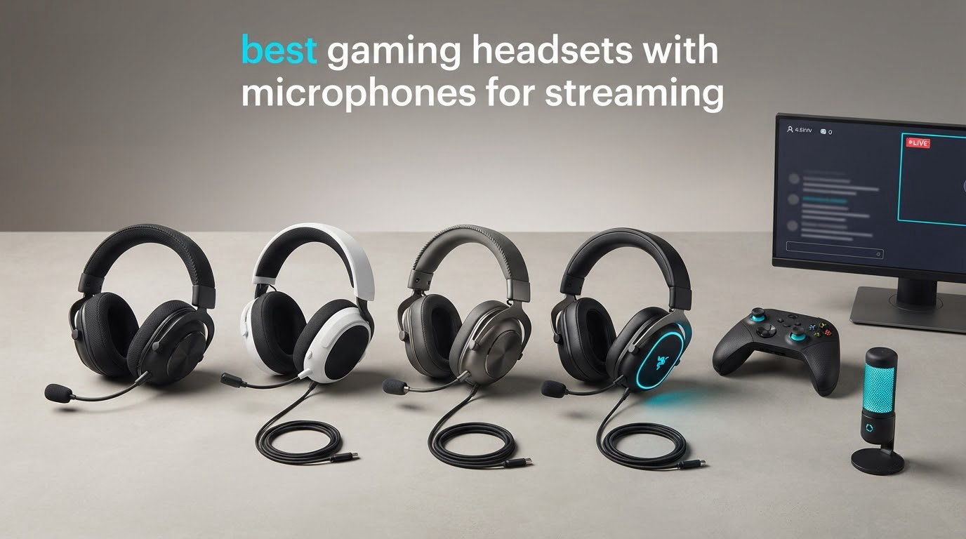 best gaming headsets with microphones for streaming