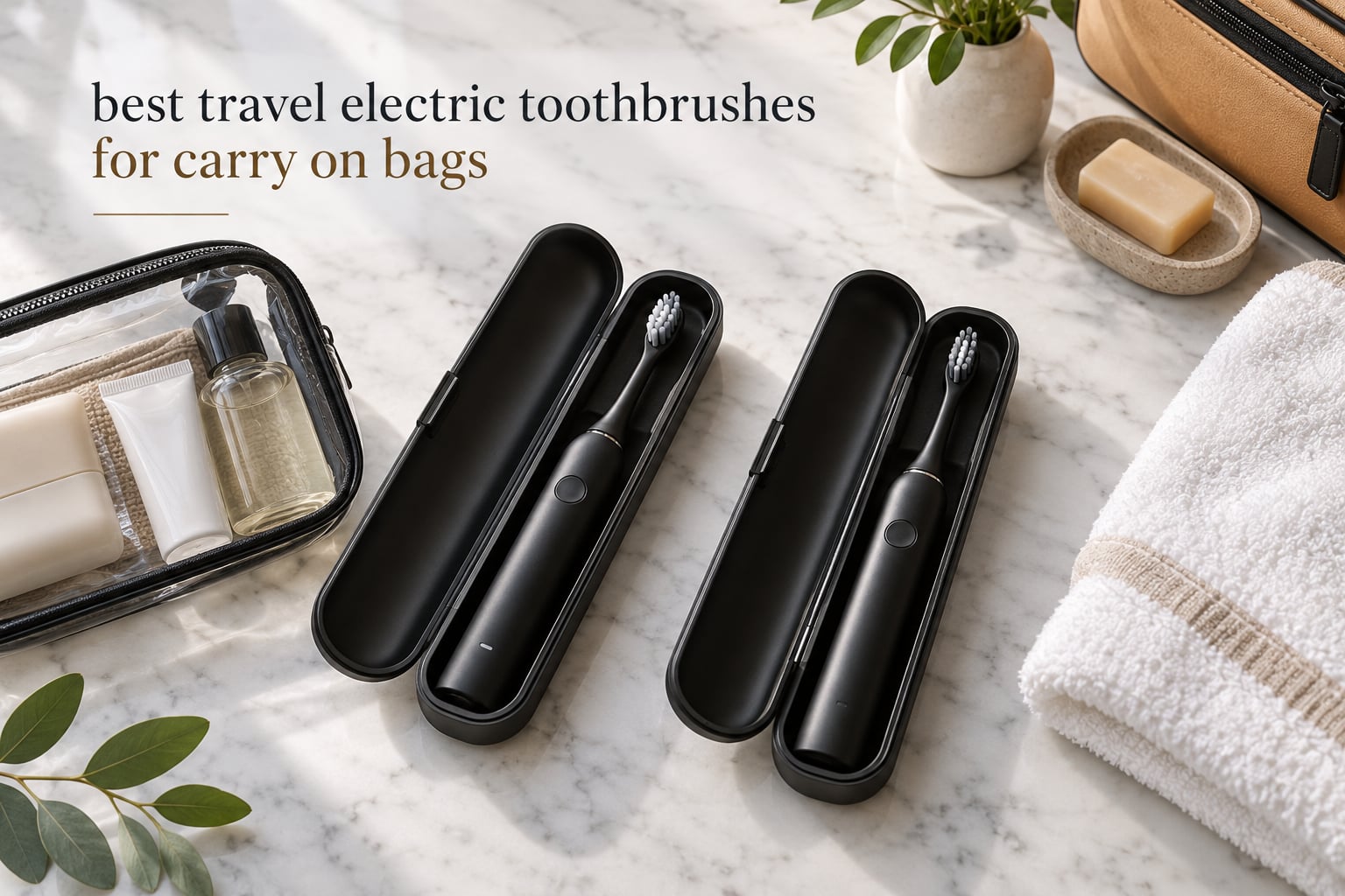 best travel electric toothbrushes for carry on bags