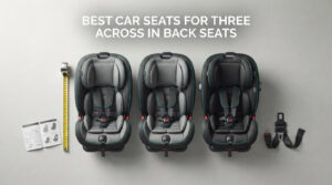 best car seats for three across in back seats