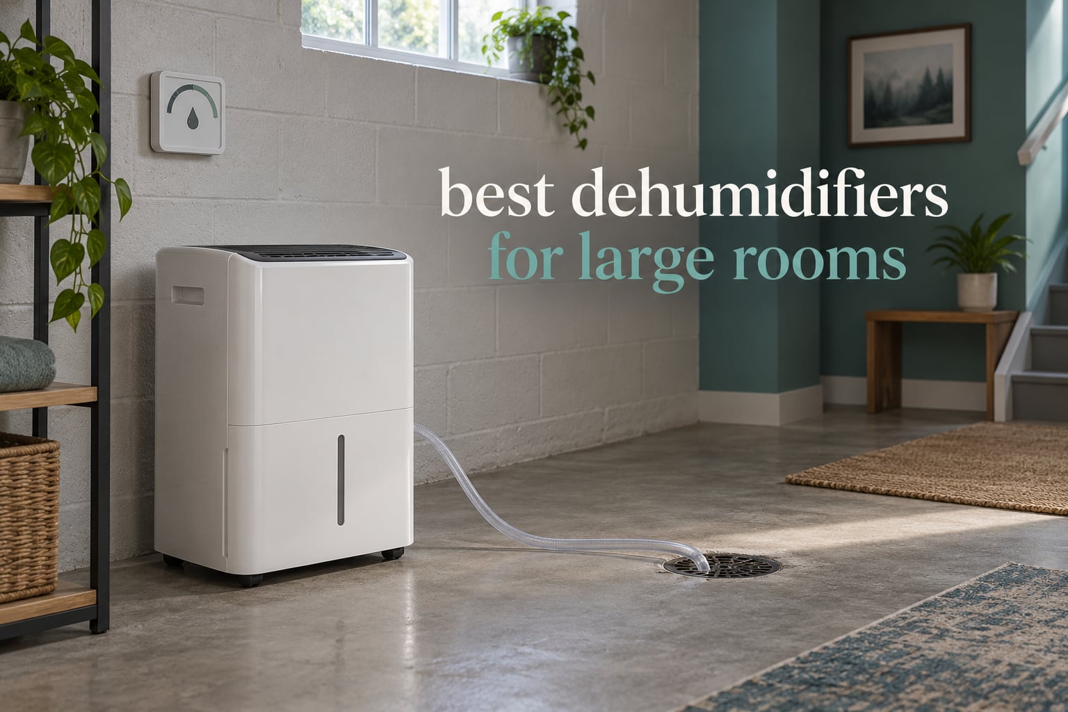 best dehumidifiers for large rooms