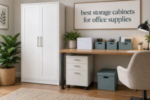 best storage cabinets for office supplies