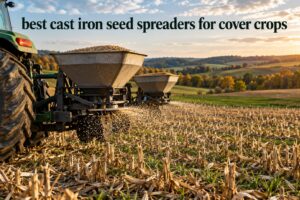 best cast iron seed spreaders for cover crops