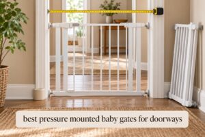 best pressure mounted baby gates for doorways
