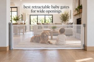 best retractable baby gates for wide openings