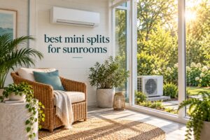 best mini splits for sunrooms