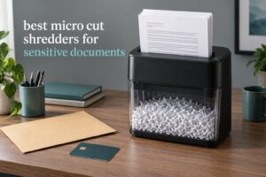 best micro cut shredders for sensitive documents