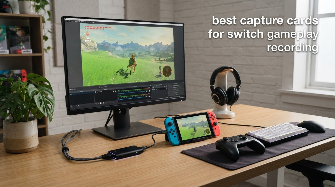 best capture cards for switch gameplay recording