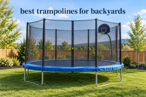 best trampolines for backyards