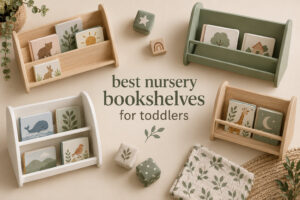 best nursery bookshelves for toddlers