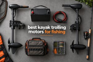 best kayak trolling motors for fishing