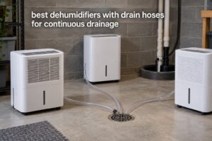 best dehumidifiers with drain hoses for continuous drainage