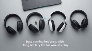 best gaming headsets with long battery life for wireless play