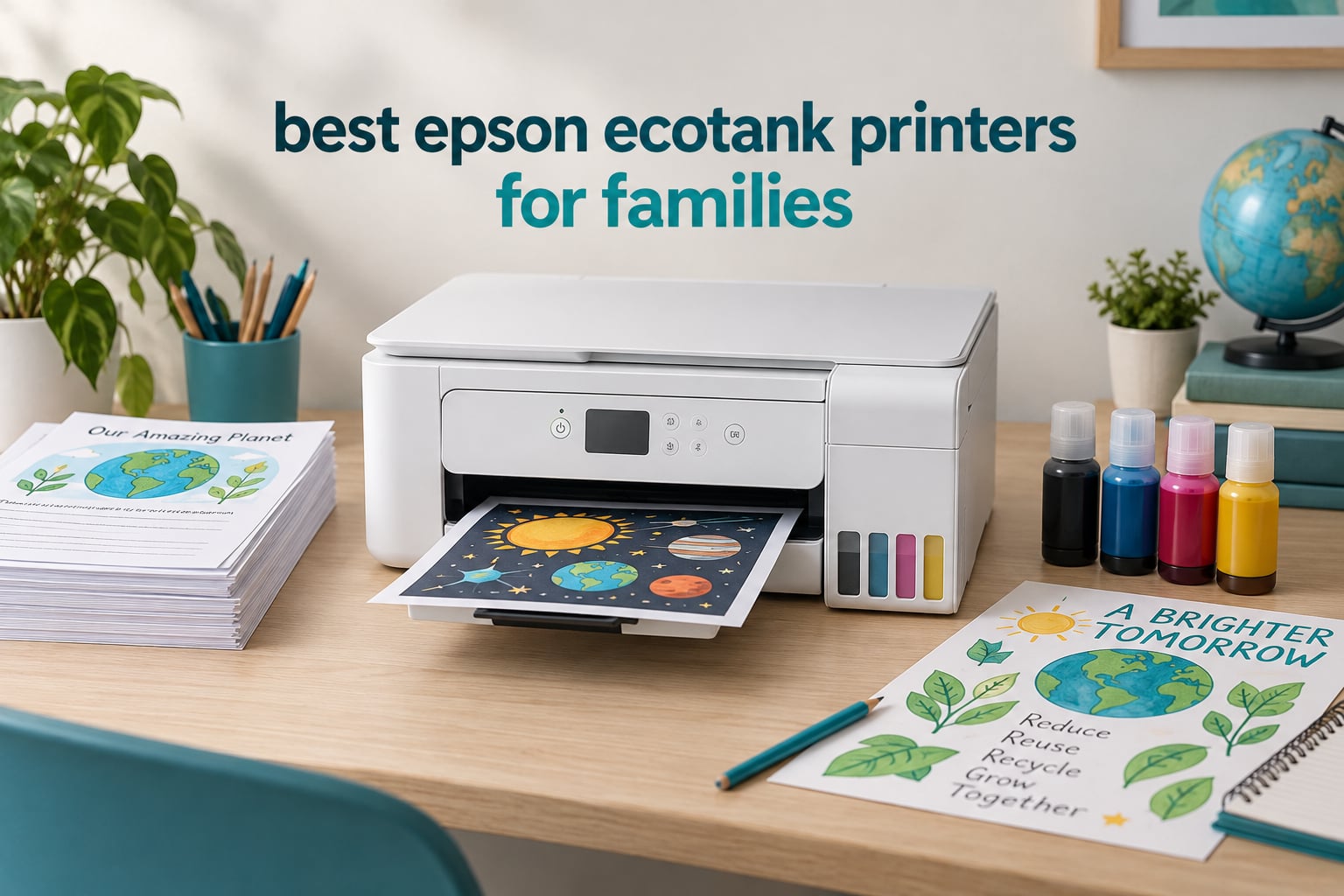 best epson ecotank printers for families