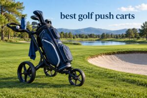 best golf push carts