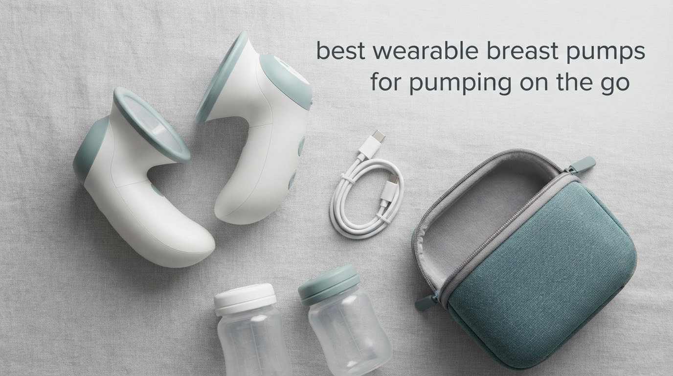 best wearable breast pumps for pumping on the go