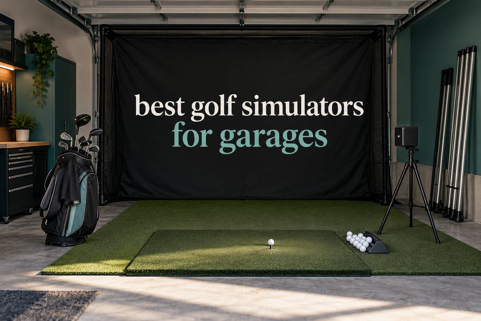 best golf simulators for garages