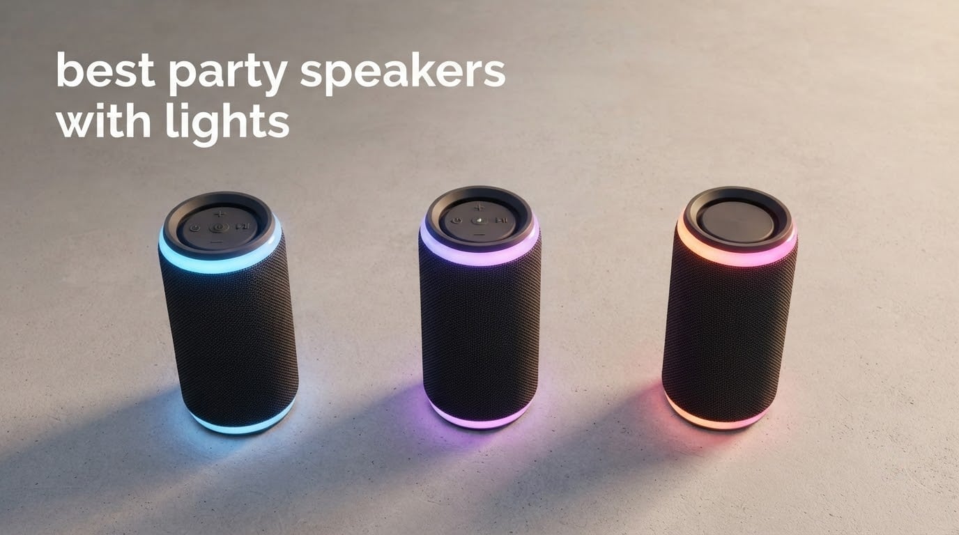 best party speakers with lights